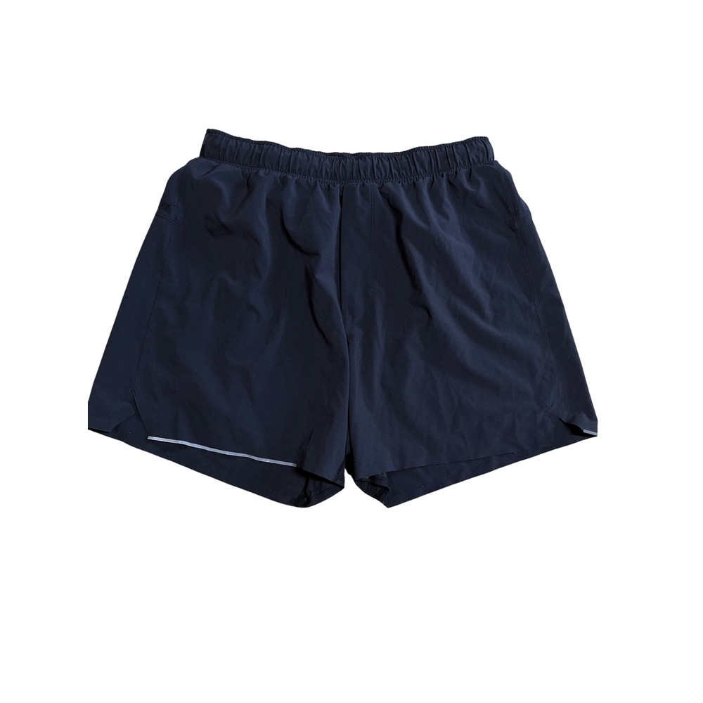 Lululemon Surge Lined Short 6 Mens Black Running Athletic Training Size M - Picture 1 of 5